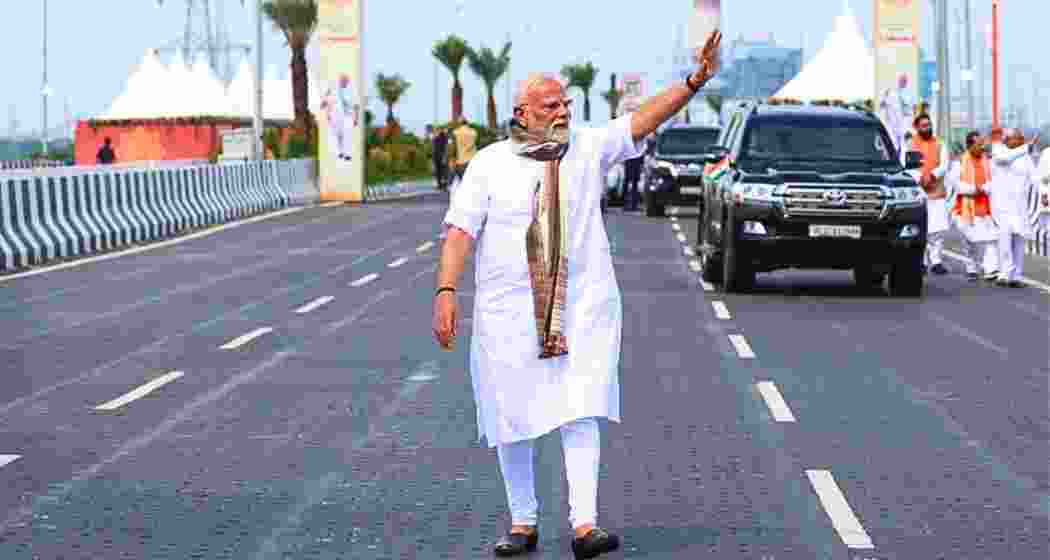 Prime Minister Narendra Modi waves at supporters during his previous visit to Bihar. Prime Minister Narendra Modi waves at supporters during his previous visit to Bihar.