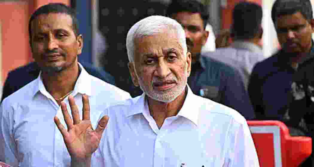 Former Rajya Sabha MP V. Vijayasai Reddy. (File photo) Former Rajya Sabha MP V. Vijayasai Reddy. (File photo)