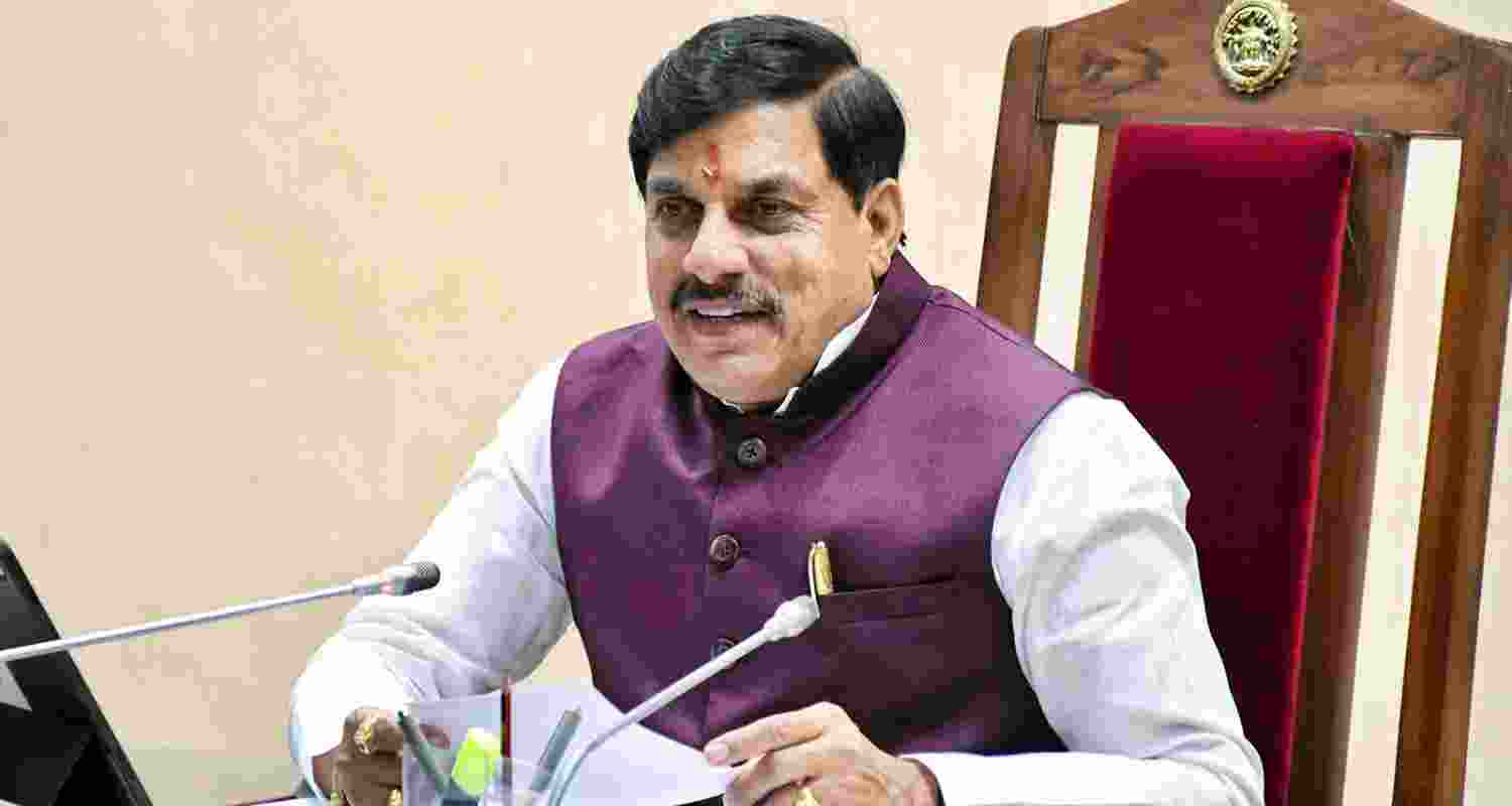Madhya Pradesh Chief Minister Mohan Yadav. Madhya Pradesh Chief Minister Mohan Yadav.