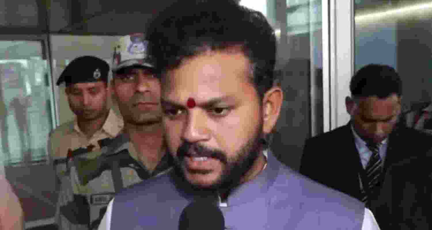 Union Civil Aviation Minister Ram Mohan Naidu. Union Civil Aviation Minister Ram Mohan Naidu.