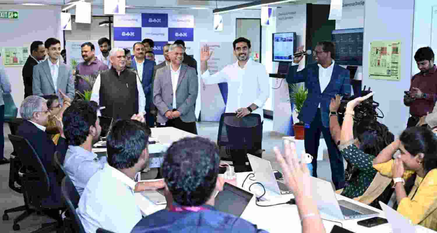 Andhra Pradesh IT Minister Nara Lokesh inaugurated IBM's Client Innovation Centre in Visakhapatnam, marking the tech giant's return after six years. Andhra Pradesh IT Minister Nara Lokesh inaugurated IBM's Client Innovation Centre in Visakhapatnam, marking the tech giant's return after six years.