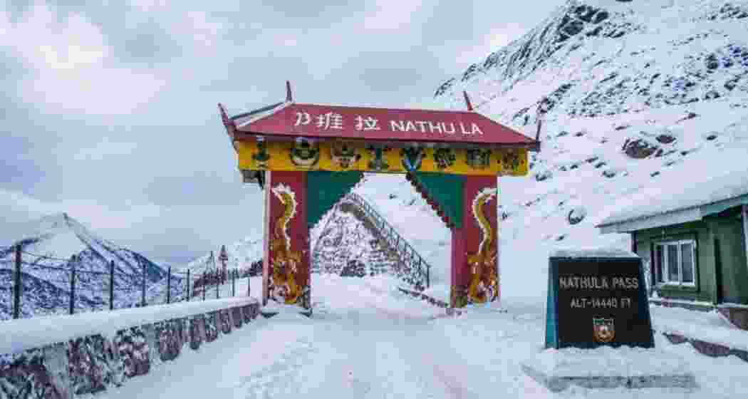 Nathula Pass in East Sikkim, a key India-China trade route, is likely to see resumption of cross-border trade and pilgrimage. Nathula Pass in East Sikkim, a key India-China trade route, is likely to see resumption of cross-border trade and pilgrimage.