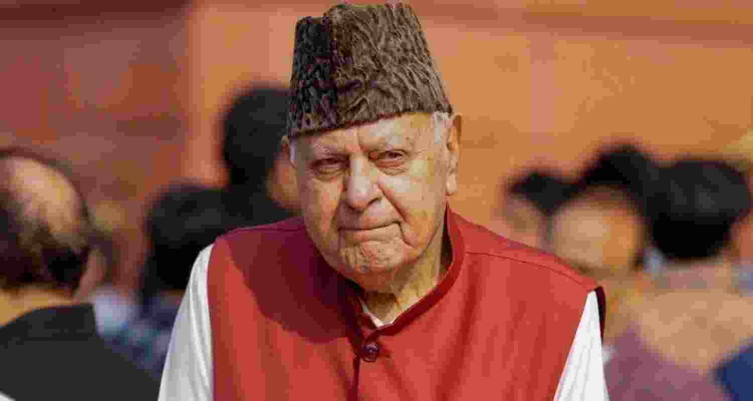 National Conference president Dr Farooq Abdullah National Conference president Dr Farooq Abdullah