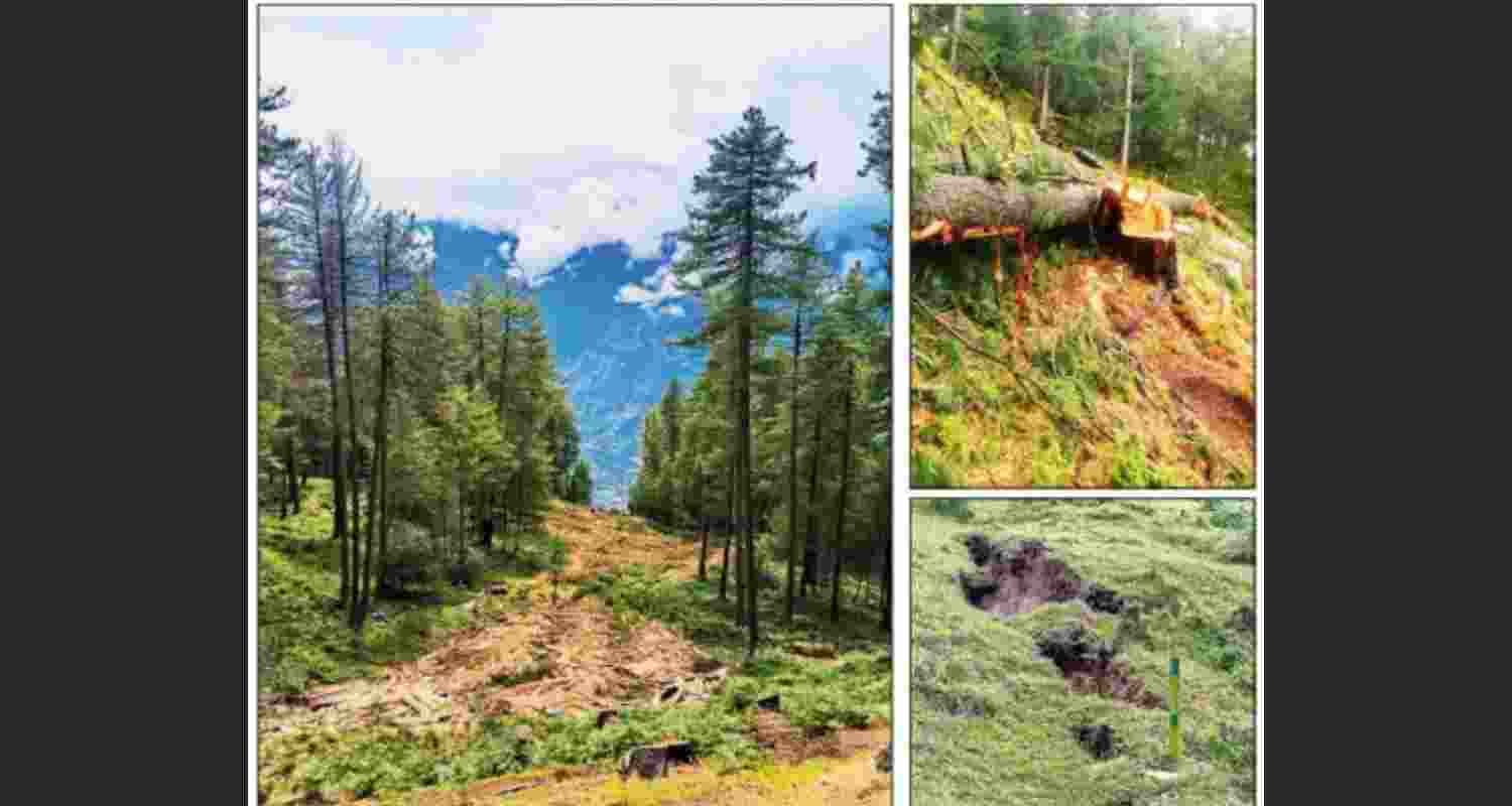 NHLML defends Bijli Mahadev Ropeway as protests grow.. NHLML defends Bijli Mahadev Ropeway as protests grow..