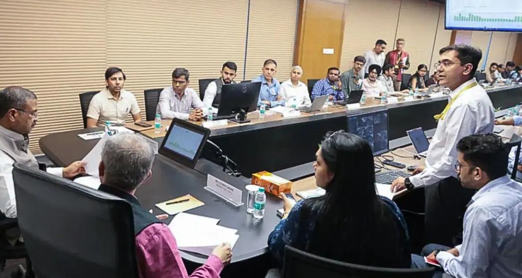 Education Minister Dharmendra Pradhan seen at the NTA office along with senior officials during a review meeting on NEET-UG 2026 and examination-related reforms in New Delhi. Education Minister Dharmendra Pradhan seen at the NTA office along with senior officials during a review meeting on NEET-UG 2026 and examination-related reforms in New Delhi.