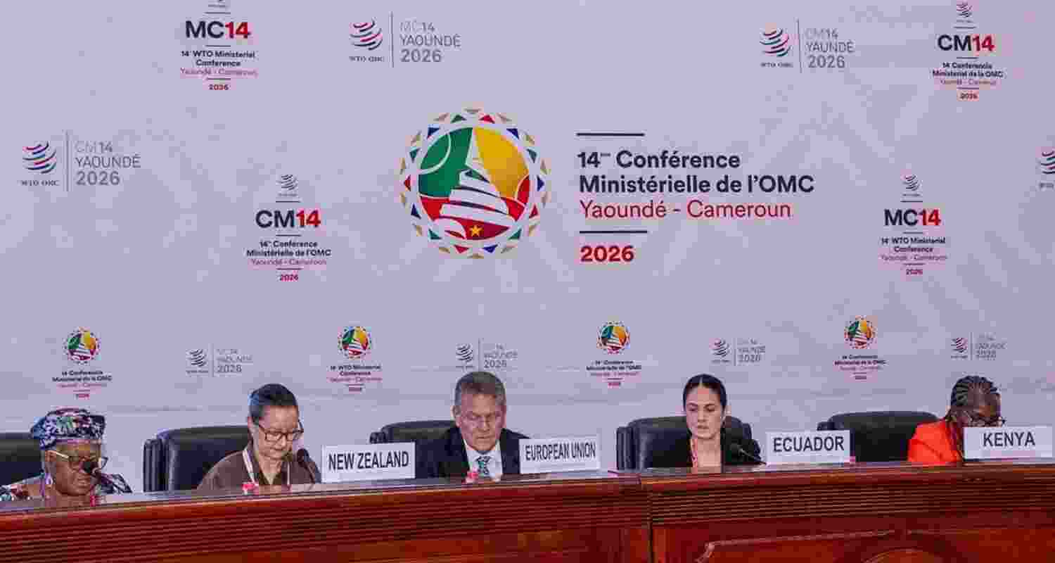 The 14th Ministerial Conference (MC14) of the World Trade Organisation (WTO) in progress in the capital city of Cameroon. The 14th Ministerial Conference (MC14) of the World Trade Organisation (WTO) in progress in the capital city of Cameroon.