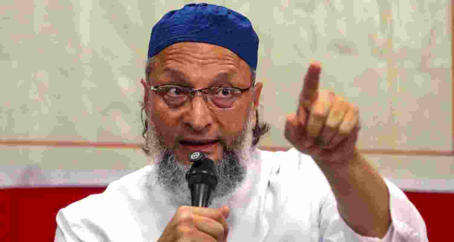 All India Majlis-e-Ittehadul Muslimeen (AIMIM) president Asaduddin Owaisi. All India Majlis-e-Ittehadul Muslimeen (AIMIM) president Asaduddin Owaisi.