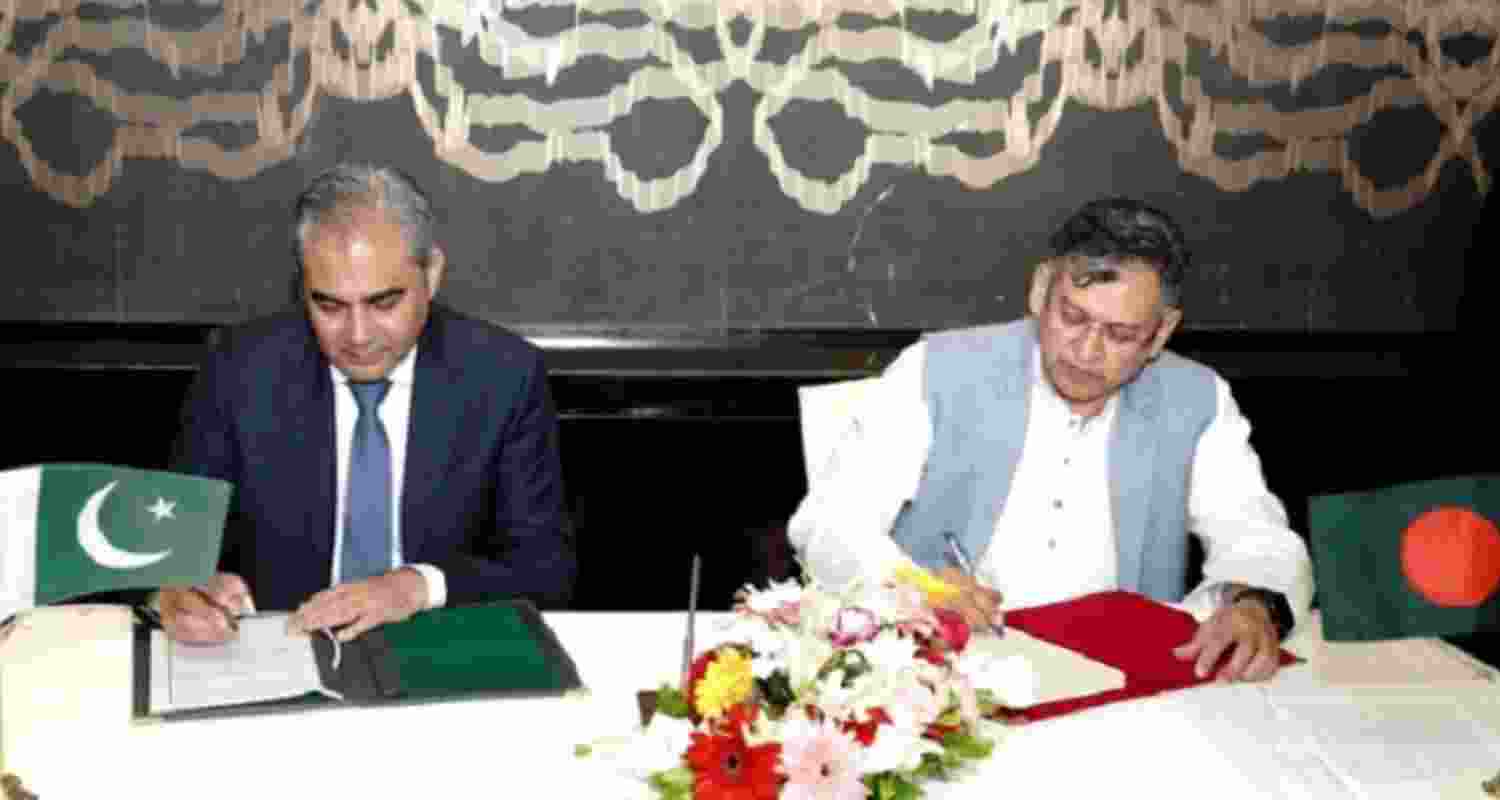 A new Bangladesh-Pakistan intelligence cooperation pact has raised security concerns in India over possible strategic and border implications in the region. A new Bangladesh-Pakistan intelligence cooperation pact has raised security concerns in India over possible strategic and border implications in the region.