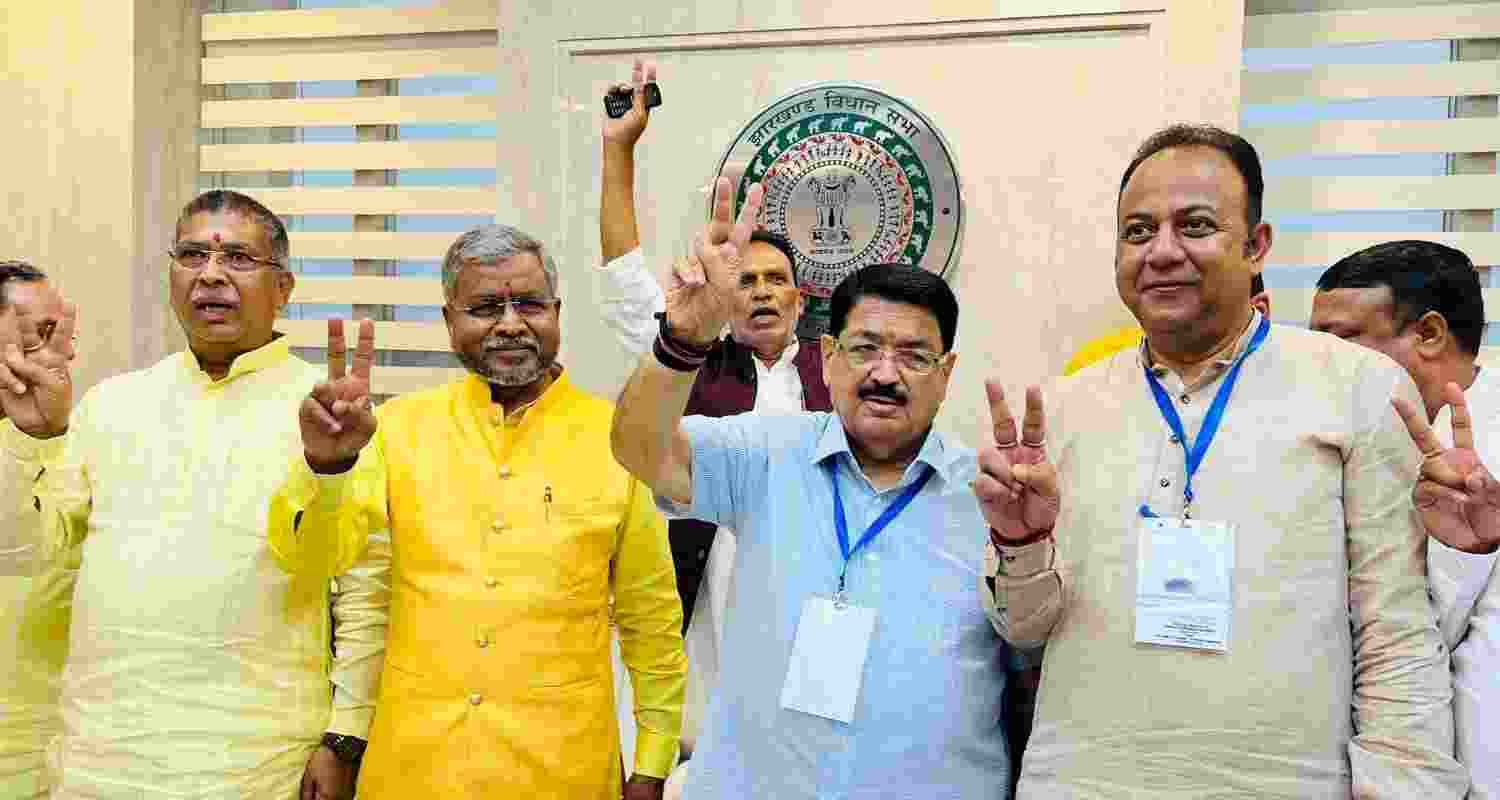 NDA-backed Parimal Nathwani upsets Congress in Jharkhand NDA-backed Parimal Nathwani upsets Congress in Jharkhand