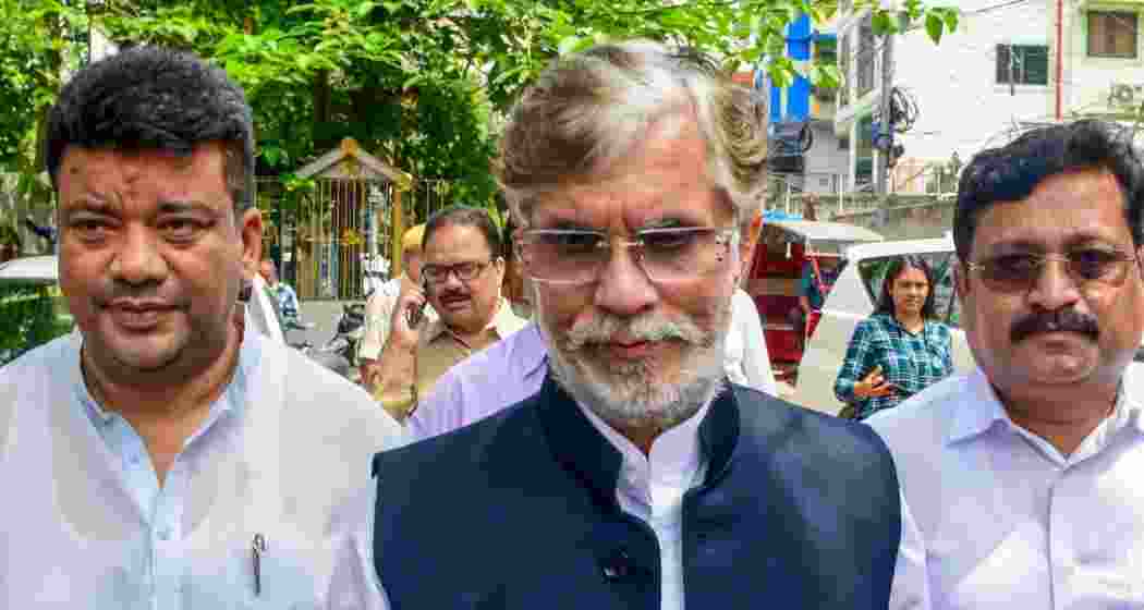 Congress leader Pawan Khera outside the Assam Police Crime Branch office in Guwahati on Thursday. Congress leader Pawan Khera outside the Assam Police Crime Branch office in Guwahati on Thursday.