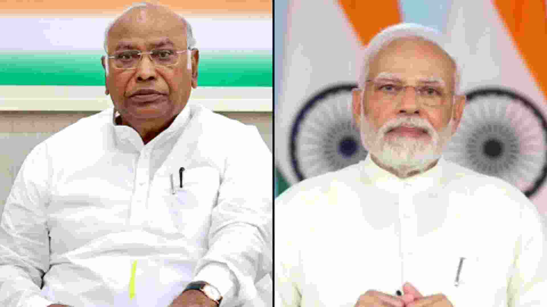 PM Modi talks more, works less unlike Manmohan Singh: Kharge PM Modi talks more, works less unlike Manmohan Singh: Kharge