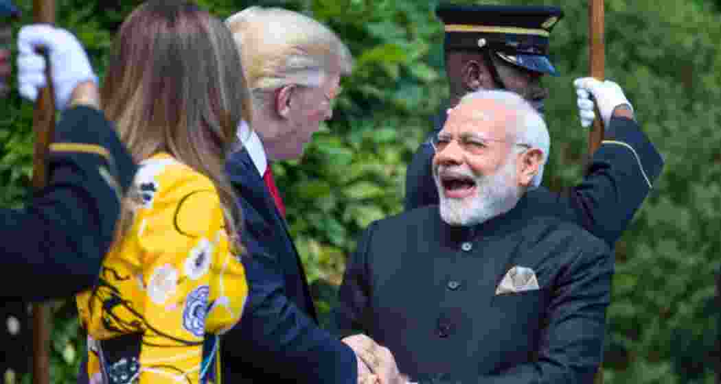 Prime Minister Narendra Modi meets US President Donald Trump at the White House during an earlier visit to Washington, US. Prime Minister Narendra Modi meets US President Donald Trump at the White House during an earlier visit to Washington, US.
