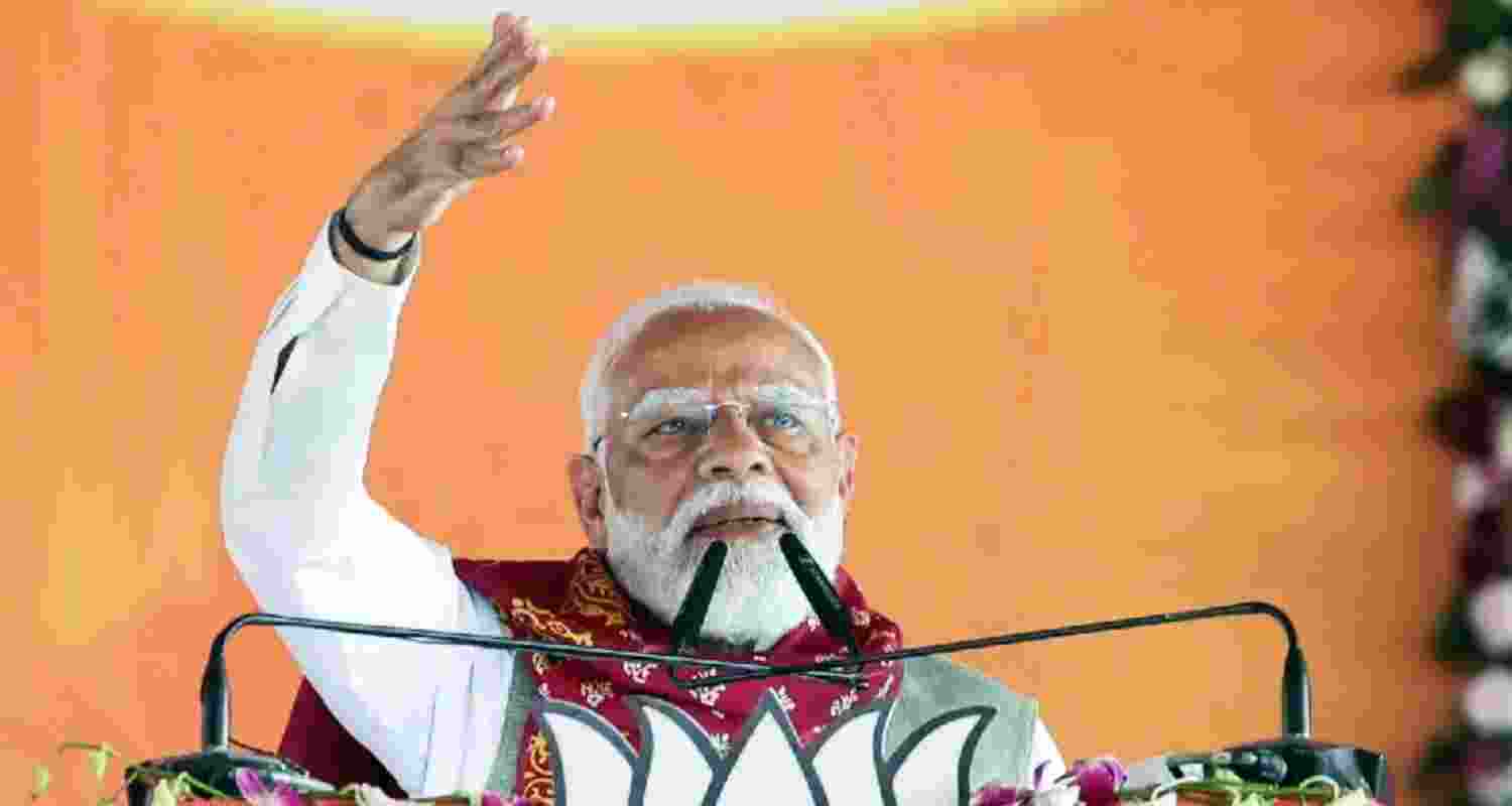 PM Modi bats for Viksit Keralam, slams Left, Congress PM Modi bats for Viksit Keralam, slams Left, Congress