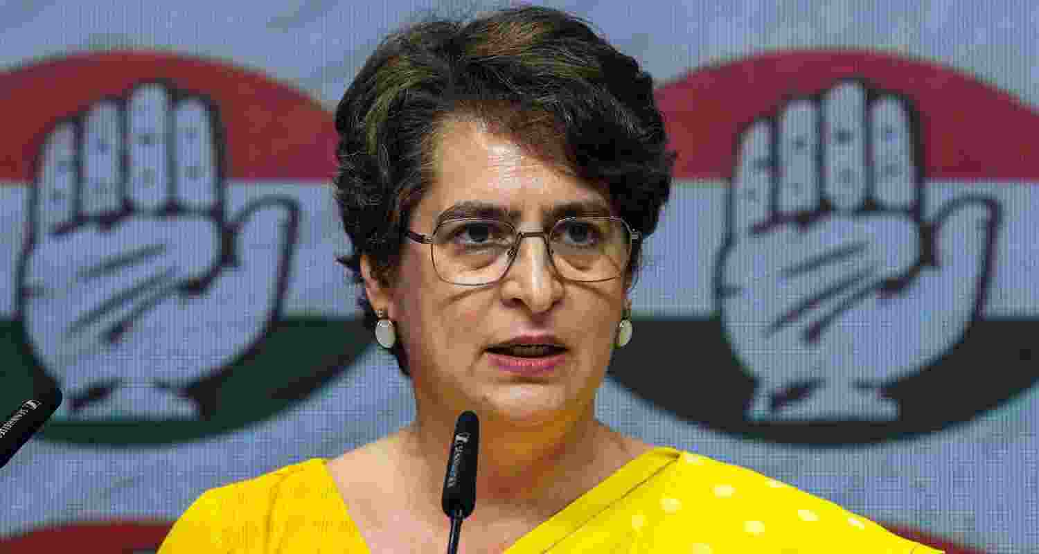 Congress MP Priyanka Gandhi Vadra. Congress MP Priyanka Gandhi Vadra.