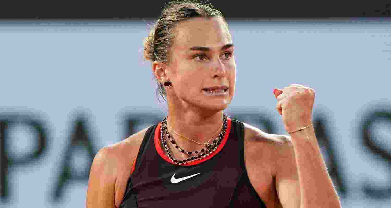 Top-ranked Aryna Sabalenka. Top-ranked Aryna Sabalenka.