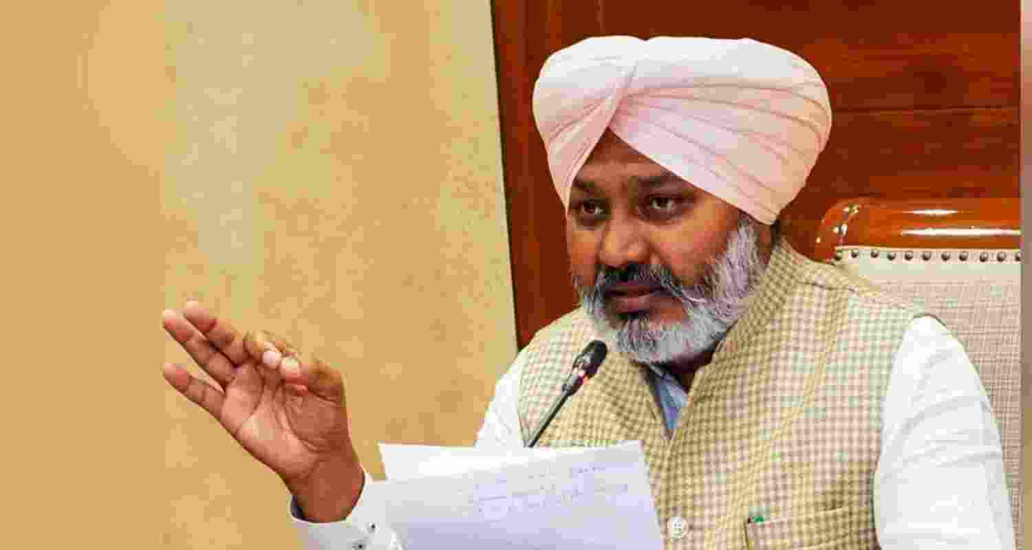 Punjab Finance Minister Harpal Singh Cheema. Punjab Finance Minister Harpal Singh Cheema.