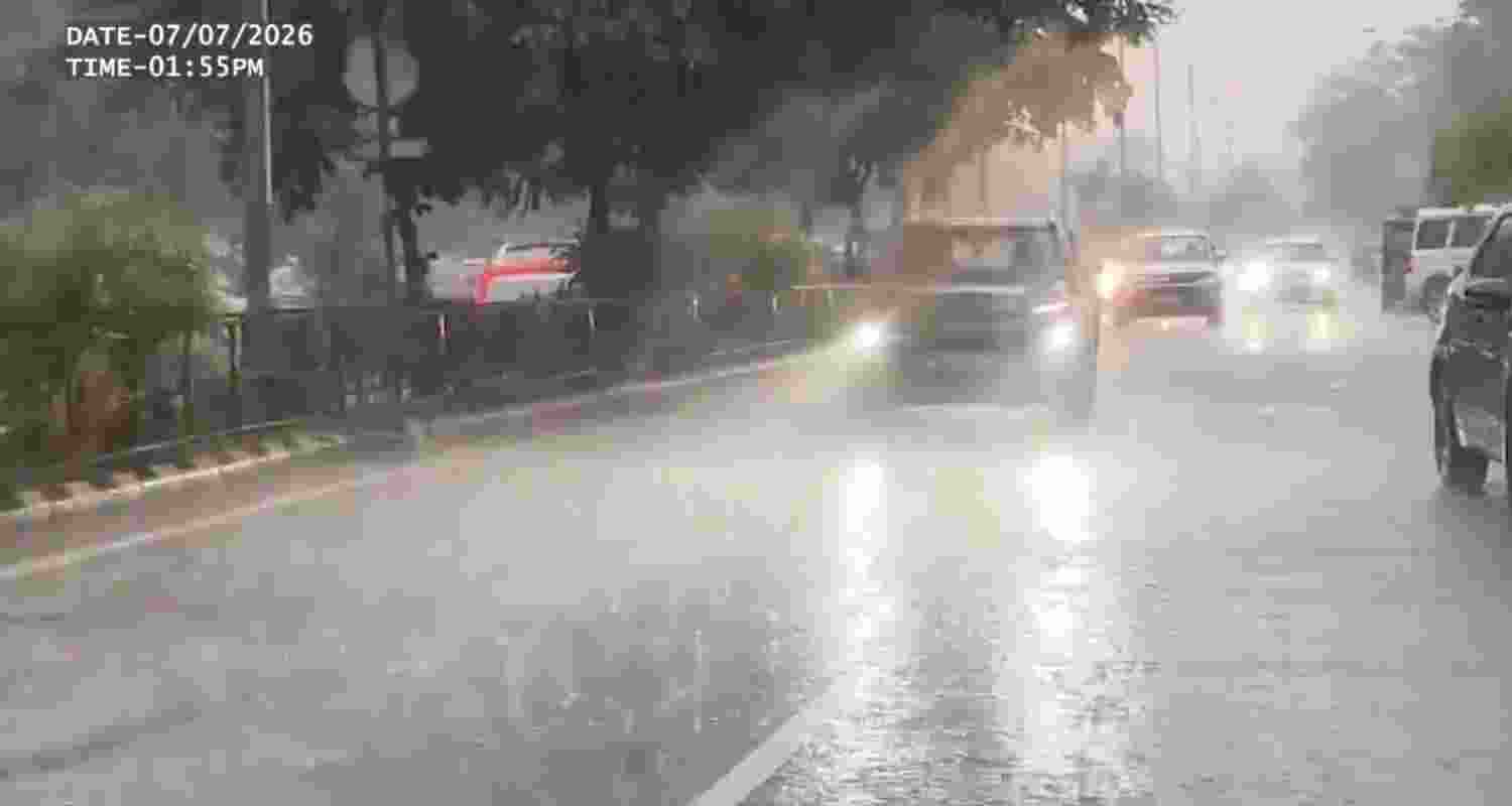 IMD forecasts widespread rain and thunderstorms in Punjab and Haryana till July 12. Punjab records 35% surplus rainfall, with heavy showers likely. IMD forecasts widespread rain and thunderstorms in Punjab and Haryana till July 12. Punjab records 35% surplus rainfall, with heavy showers likely.