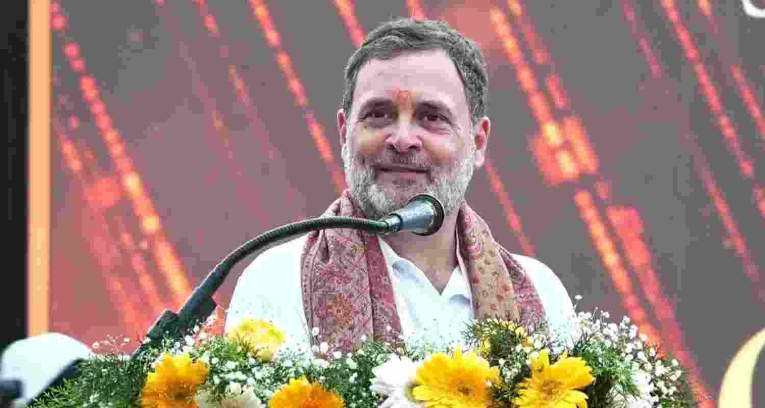 Congress leader Rahul Gandhi attends St. Thomas School's 50th anniversary in Gudalur. Congress leader Rahul Gandhi attends St. Thomas School's 50th anniversary in Gudalur.