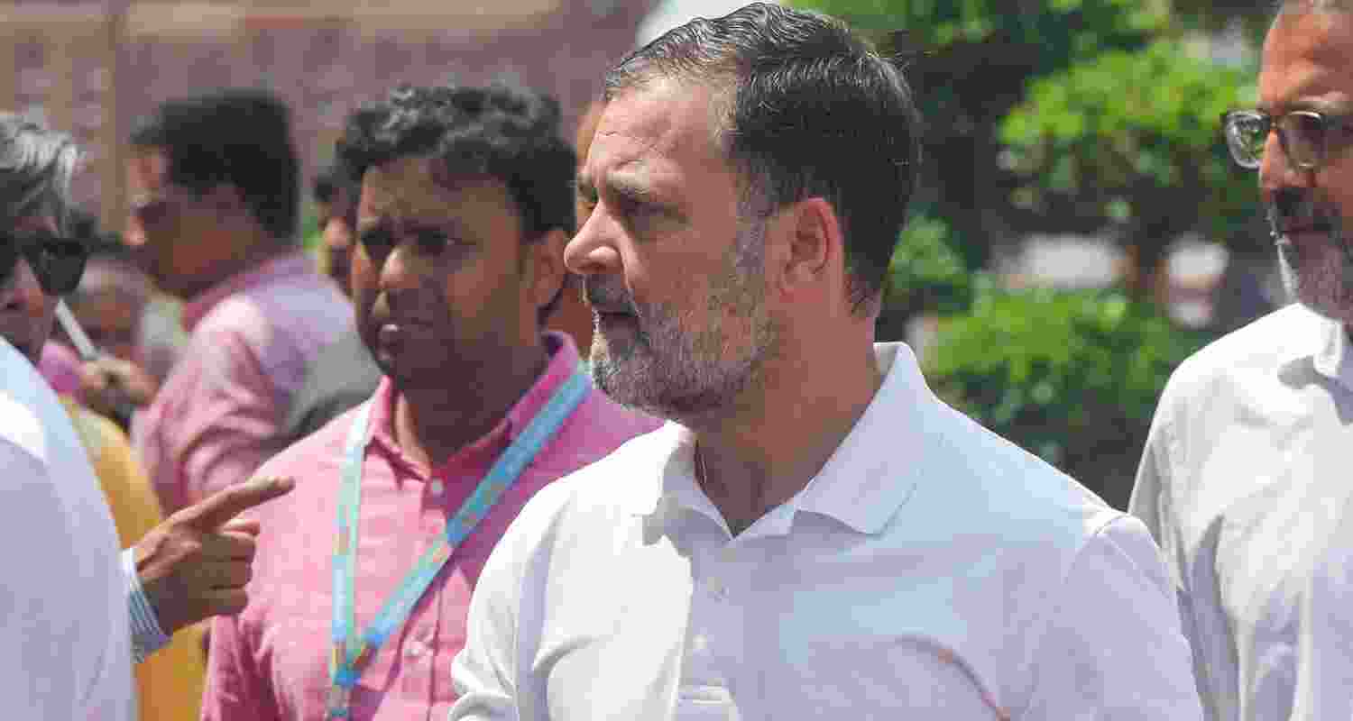 Congress leader Rahul Gandhi. Congress leader Rahul Gandhi.