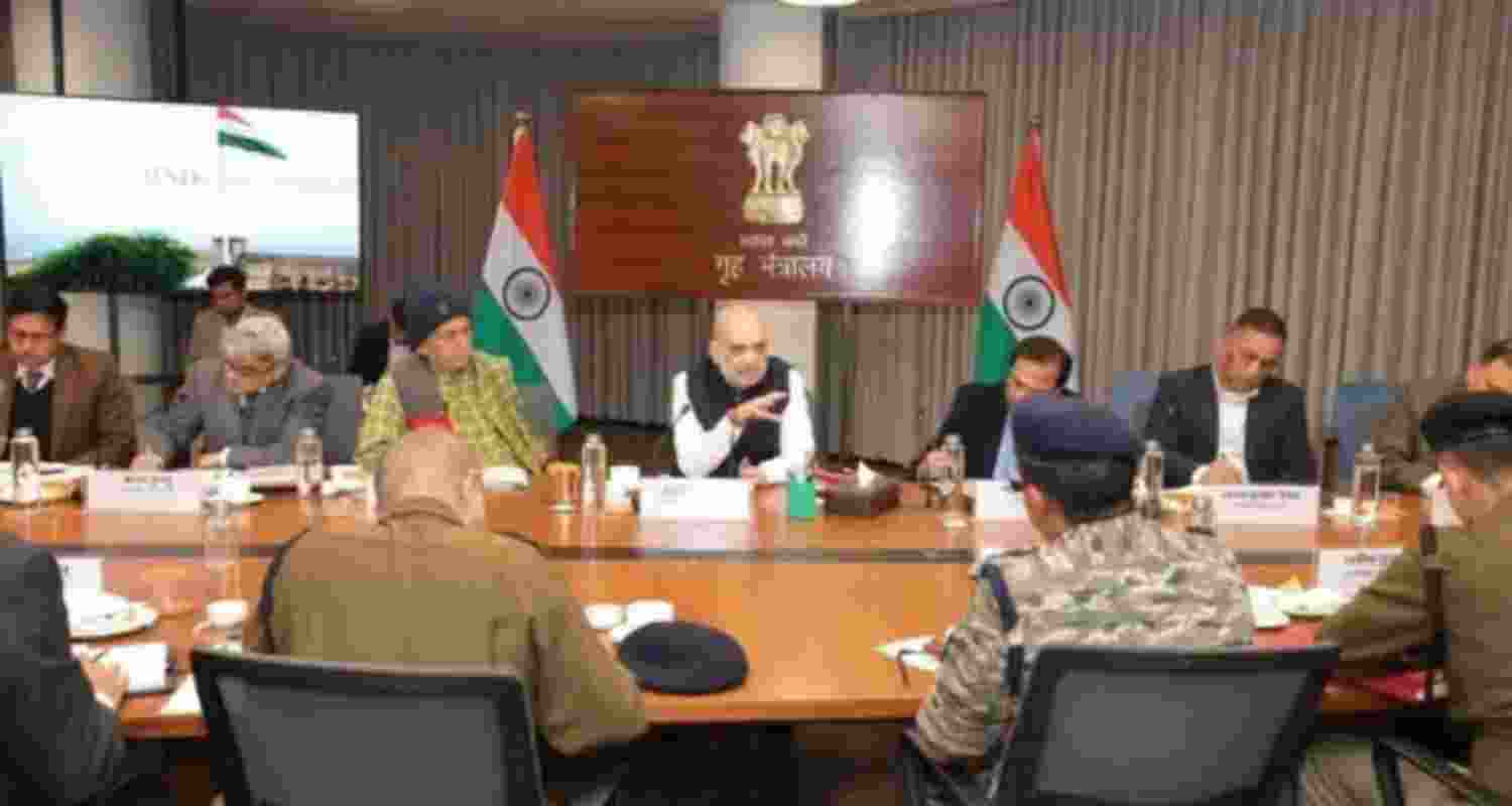 Amit Shah calls for complete dismantling of J&K terror eco system Amit Shah calls for complete dismantling of J&K terror eco system