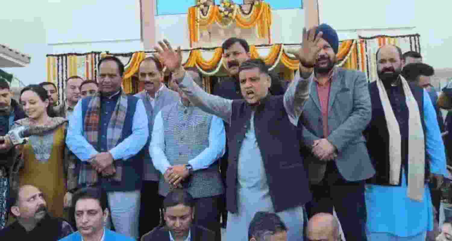 BJP MLAs stage walkout from J&K Assembly over 'bias' by Speaker BJP MLAs stage walkout from J&K Assembly over 'bias' by Speaker