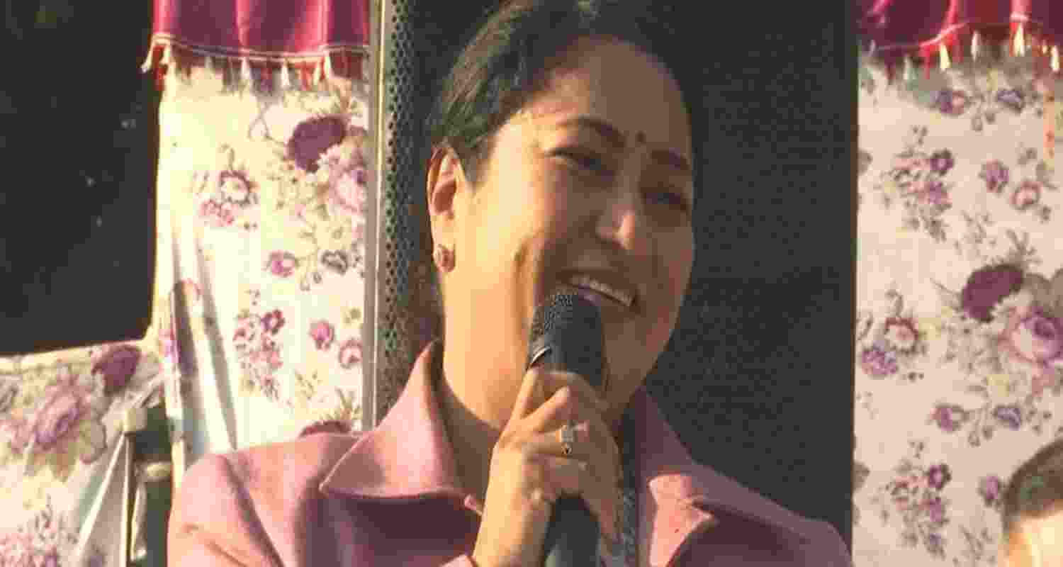 Delhi CM presents report card of her constituency Delhi CM presents report card of her constituency