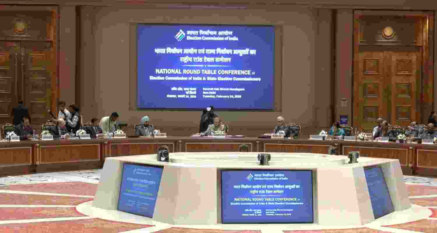 ECI hosts national roundtable conference with SECs in 27 yrs ECI hosts national roundtable conference with SECs in 27 yrs