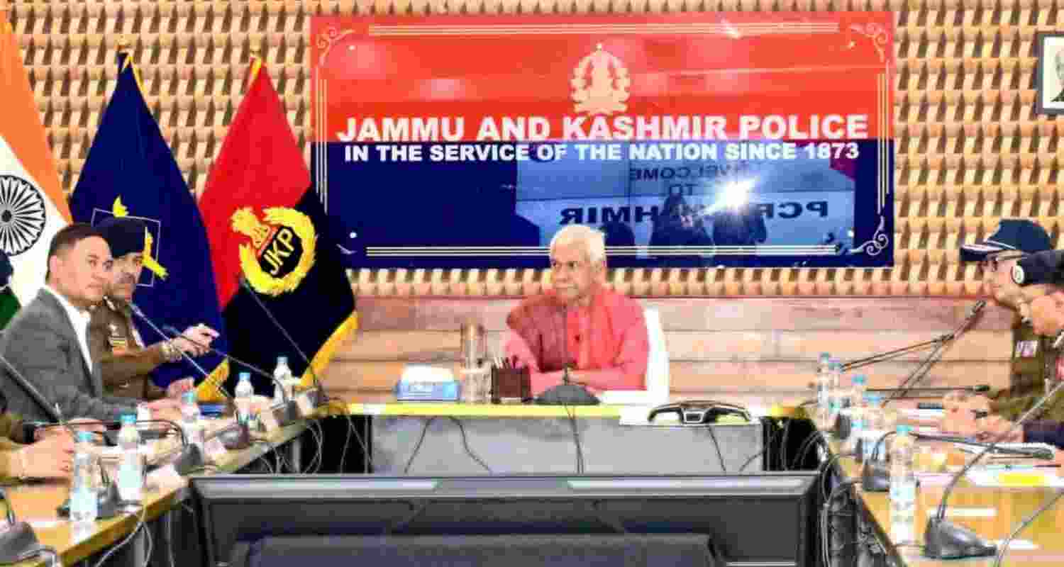 LG reviews J&K security situation amid enforced restrictions LG reviews J&K security situation amid enforced restrictions