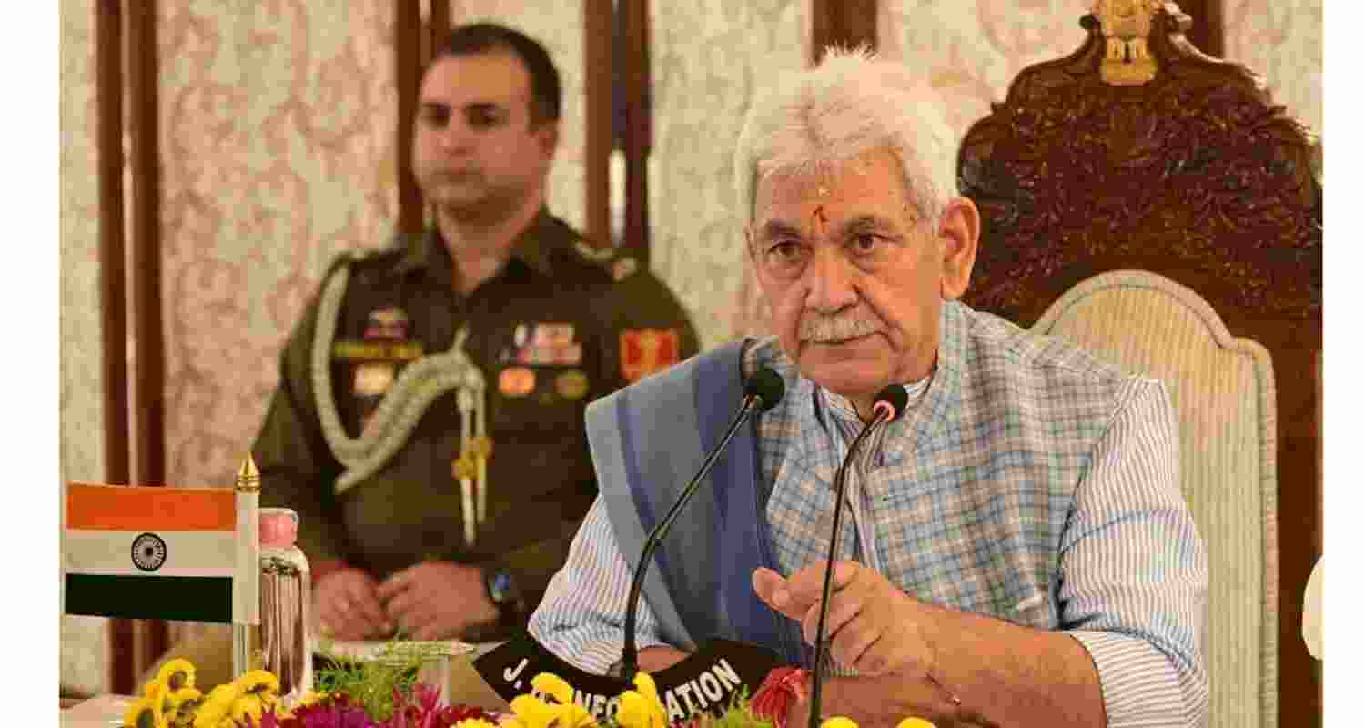 LG chairs high level security review meeting for Amarnath Yatra LG chairs high level security review meeting for Amarnath Yatra