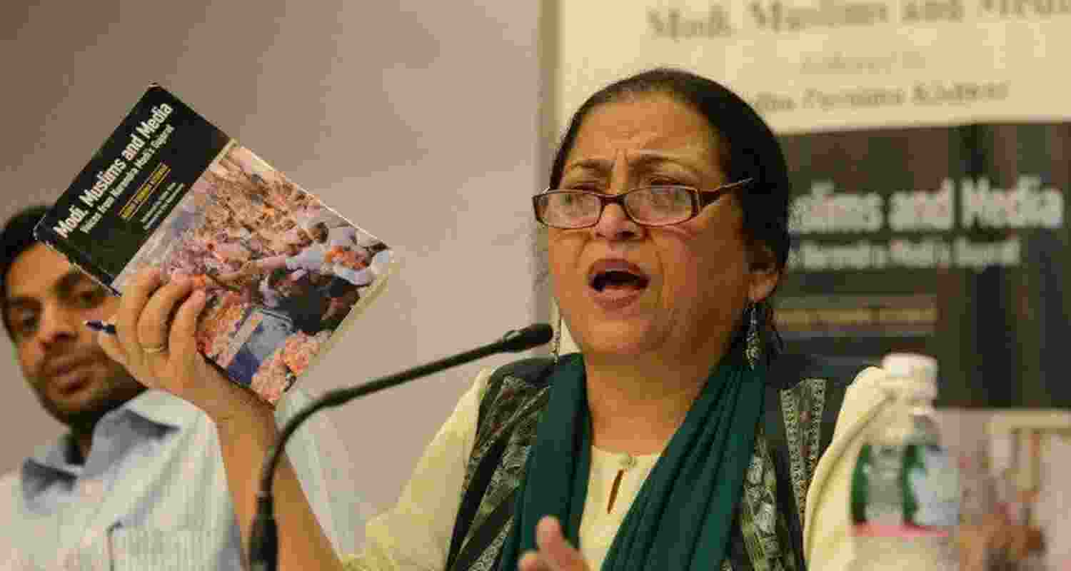 HC denies anticipatory bail to Madhu Kishwar in SM video case HC denies anticipatory bail to Madhu Kishwar in SM video case