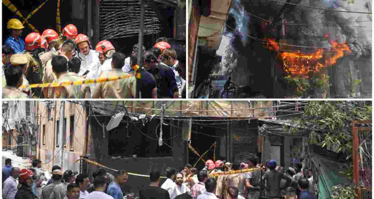 Delhi fire: LG orders safety compliance drive, CM seeks report Delhi fire: LG orders safety compliance drive, CM seeks report