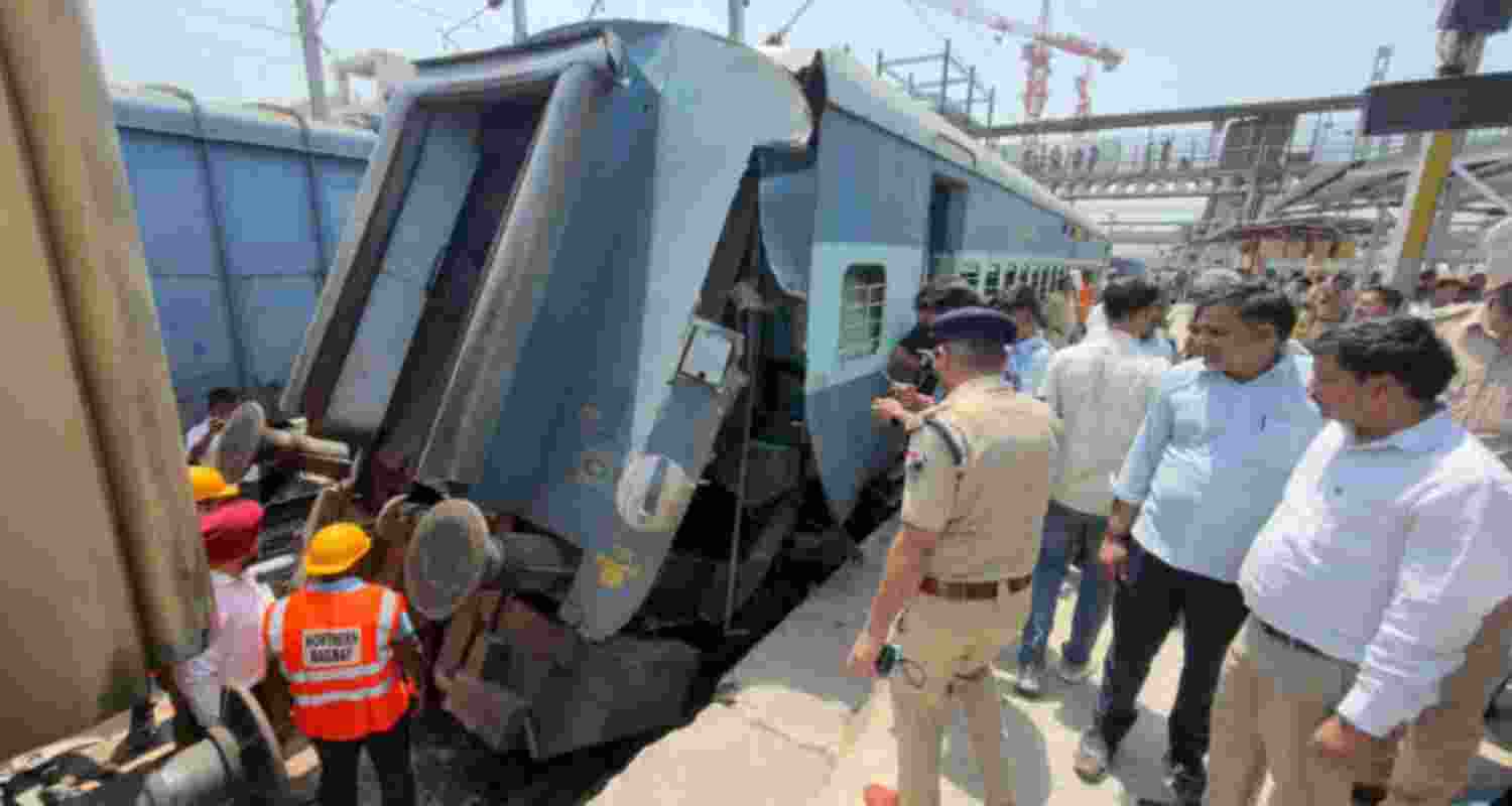 Katra bound train develops crack in coaches, no injuries reported Katra bound train develops crack in coaches, no injuries reported