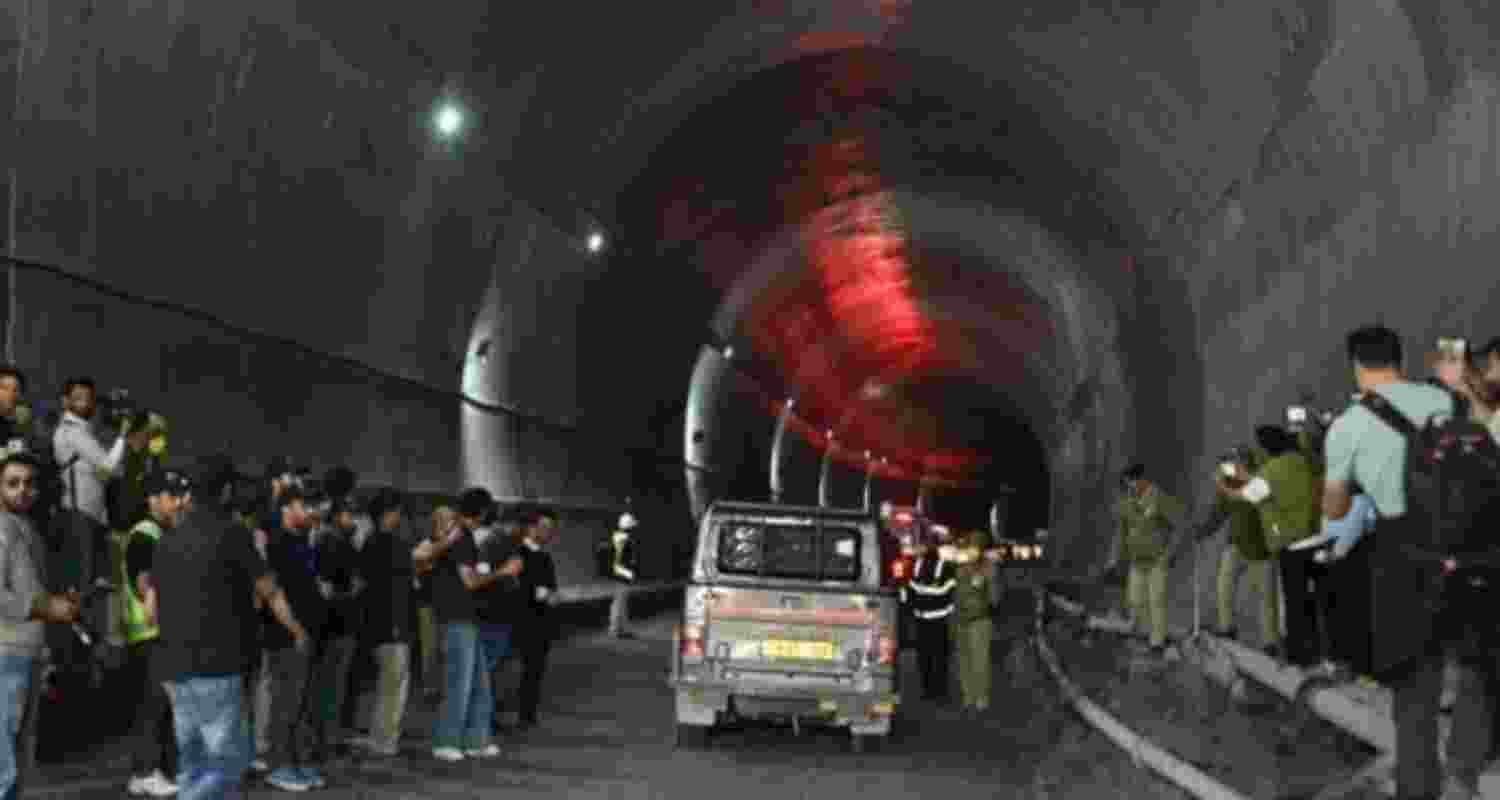Zojila tunnel milestone fulfils all weather connectivity 'dream' Zojila tunnel milestone fulfils all weather connectivity 'dream'