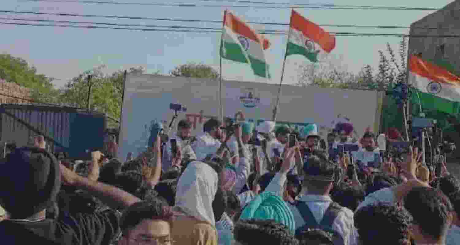 CJP stages protest in Amritsar, asks youth to raise voices CJP stages protest in Amritsar, asks youth to raise voices