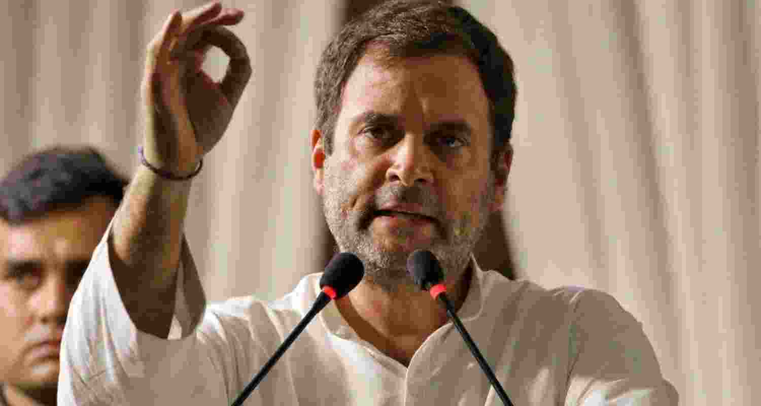 "Stop theatrics, new tricks" : Rahul to govt over Telegram ban "Stop theatrics, new tricks" : Rahul to govt over Telegram ban