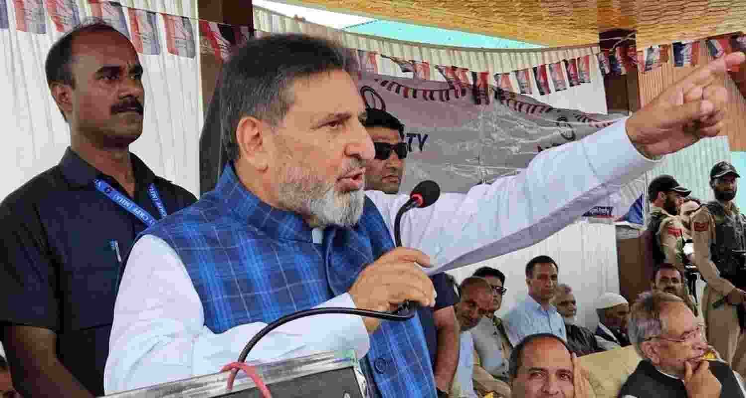 Bukhari bats for collective strategy on statehood,takes dig at NC Bukhari bats for collective strategy on statehood,takes dig at NC