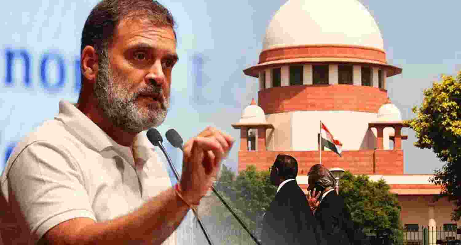 SC order Allahabad HC to defer case over Rahul Gandhi's assets SC order Allahabad HC to defer case over Rahul Gandhi's assets