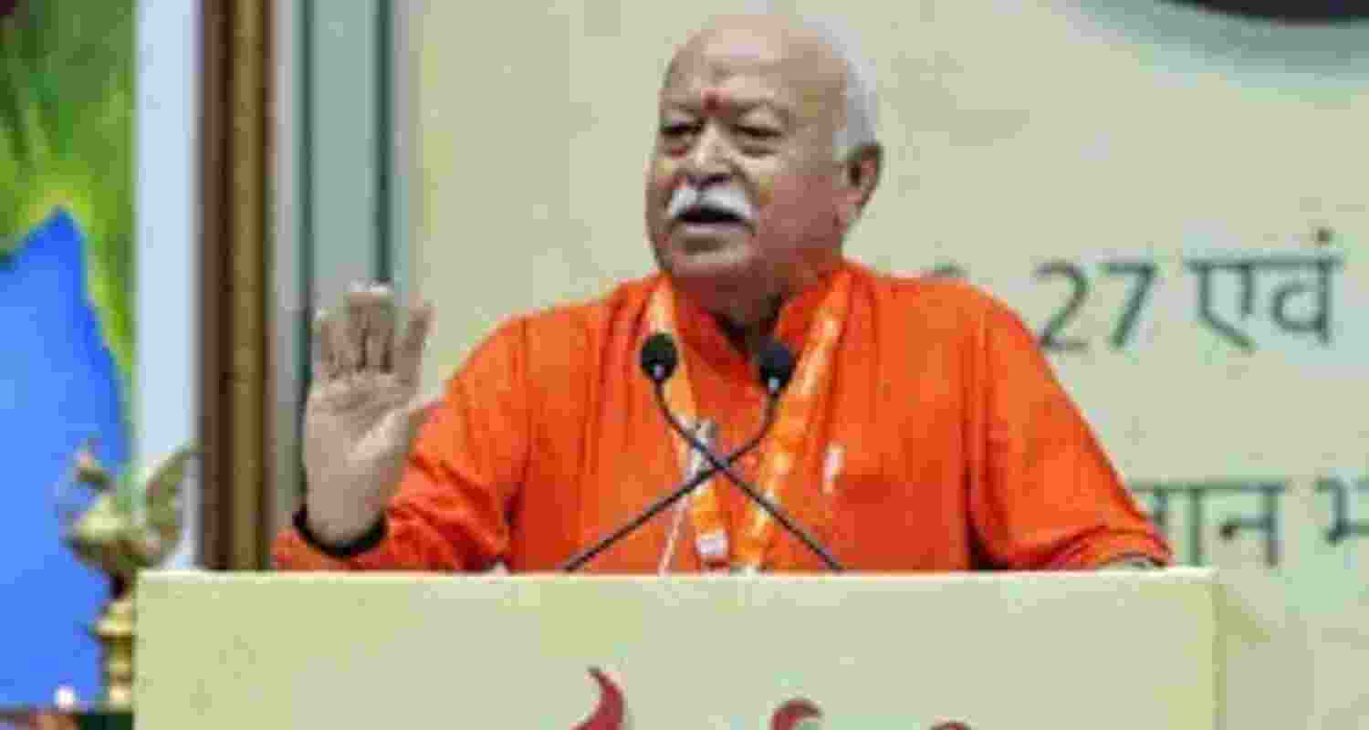 Gita has answers for a world in conflict, confusion: RSS chief Gita has answers for a world in conflict, confusion: RSS chief