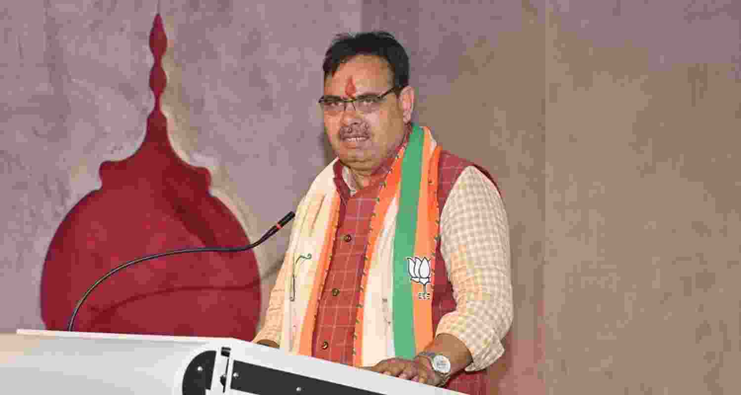 Rajasthan Chief Minister Bhajanlal Sharma - file image. Rajasthan Chief Minister Bhajanlal Sharma - file image.