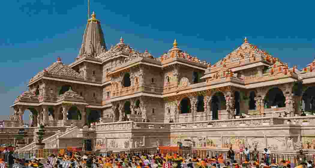 The Ram Mandir in Uttar Pradesh's Ayodhya. The Ram Mandir in Uttar Pradesh's Ayodhya.