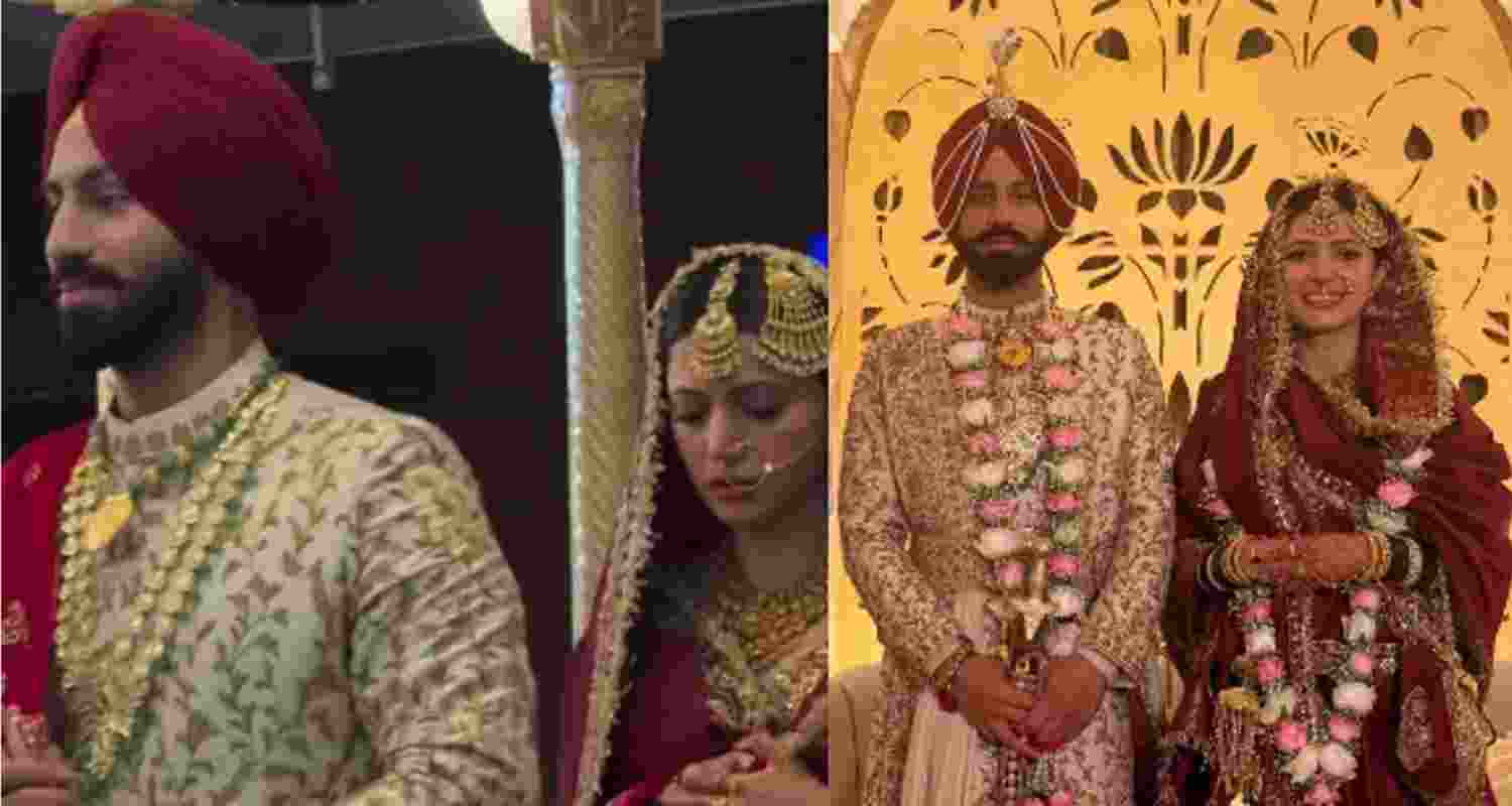 KKR’s Ramandeep Singh weds TV star Charlie Chauhan KKR’s Ramandeep Singh weds TV star Charlie Chauhan