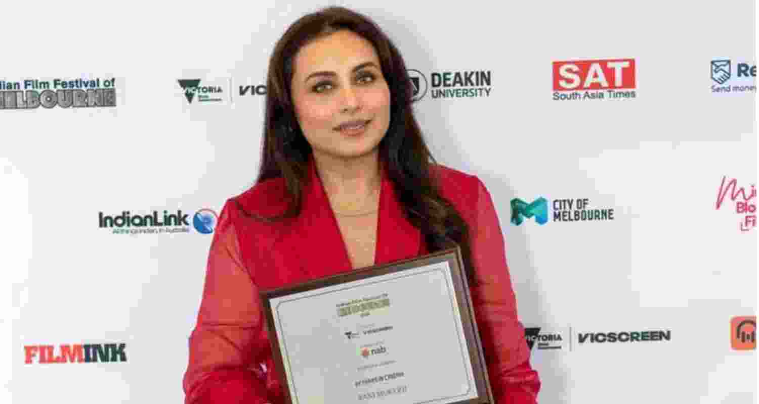 Rani Mukerji honoured at IFFM 2026 for excellence in acting Rani Mukerji honoured at IFFM 2026 for excellence in acting