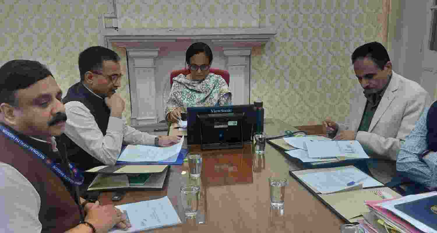 Committee members during a meeting to review preparations for the Pulse Polio Campaign scheduled to be conducted across Himachal Pradesh on June 28. Committee members during a meeting to review preparations for the Pulse Polio Campaign scheduled to be conducted across Himachal Pradesh on June 28.