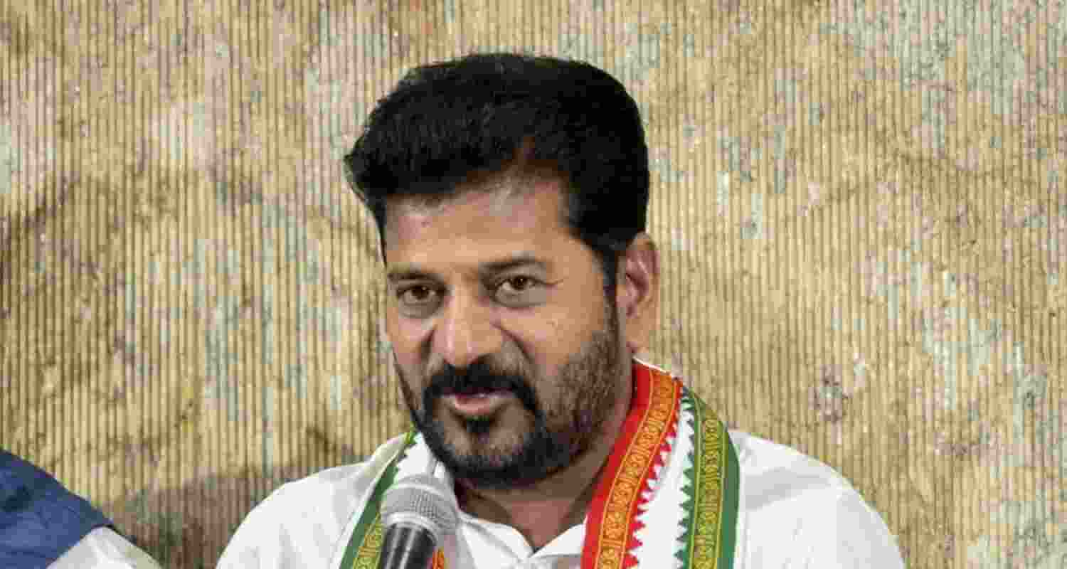 Telangana Chief Minister A Revanth Reddy - file image. Telangana Chief Minister A Revanth Reddy - file image.