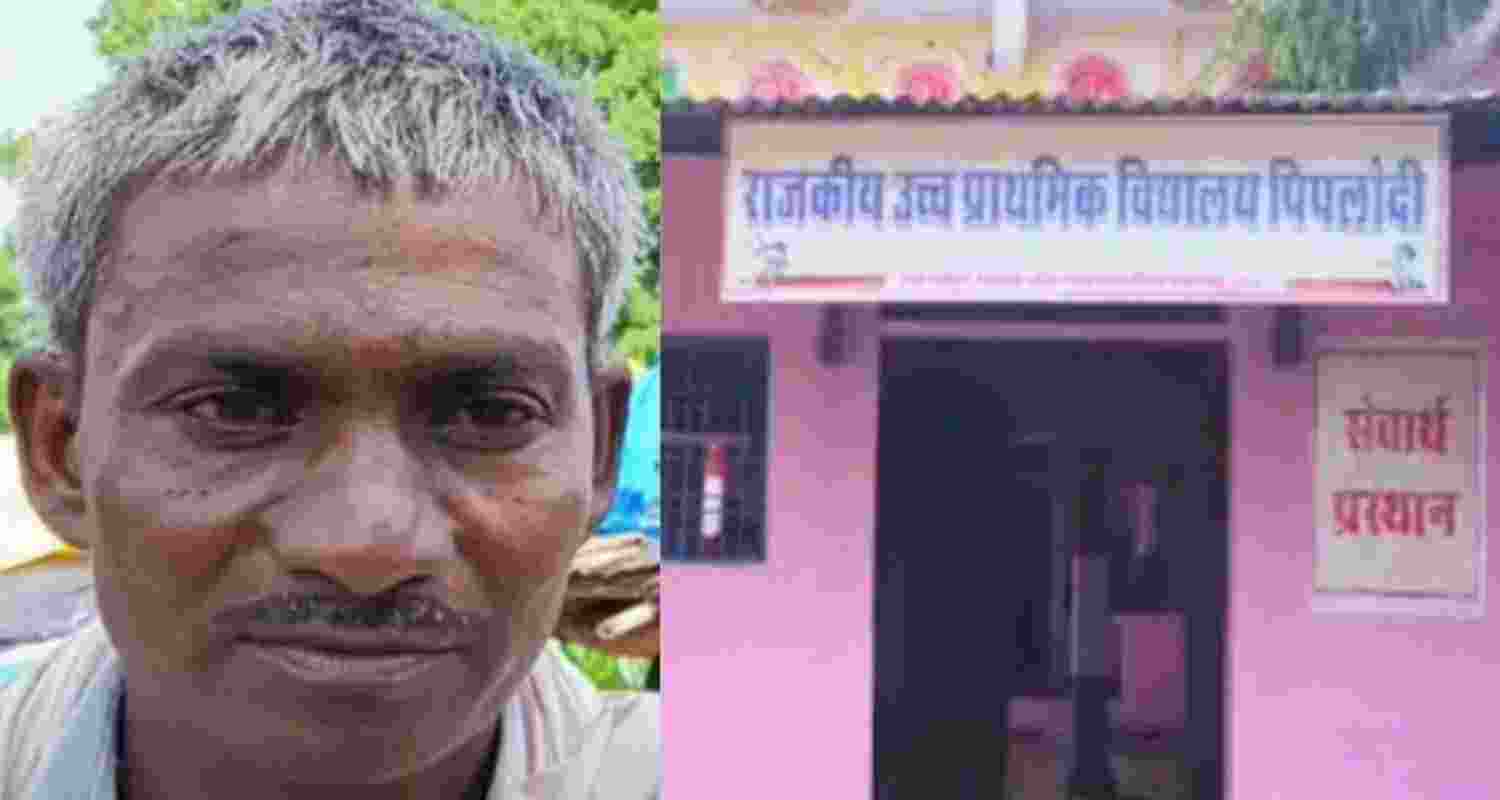 Rajasthan farmer gives up home for village school Rajasthan farmer gives up home for village school