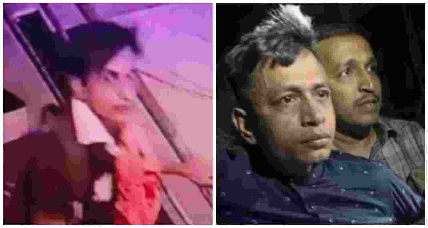 Facial recognition confirmed accused Mohammad Shariful Islam Shehzad (R) as the individual captured on CCTV (L) in the Saif Ali Khan attack case. Facial recognition confirmed accused Mohammad Shariful Islam Shehzad (R) as the individual captured on CCTV (L) in the Saif Ali Khan attack case.