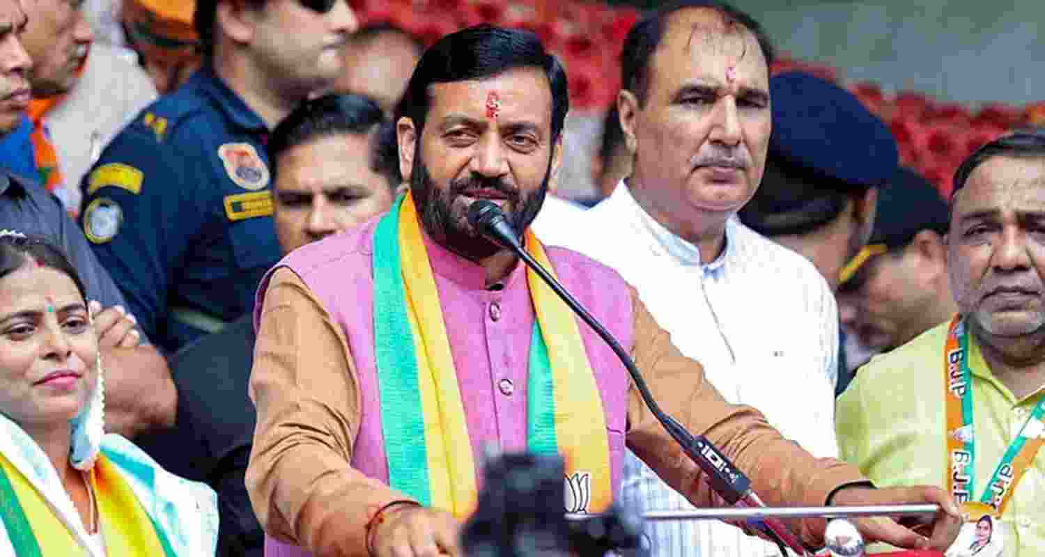Haryana Chief Minister Nayab Singh Saini. Haryana Chief Minister Nayab Singh Saini.