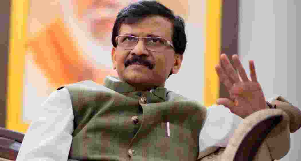 A file photo of Shiv Sena (UBT) MP Sanjay Raut. A file photo of Shiv Sena (UBT) MP Sanjay Raut.