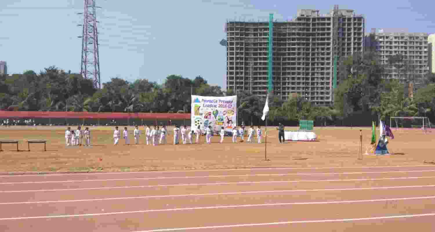A file photgraph of a Sports Authority of India ground in Kandivali East, Mumbai. A file photgraph of a Sports Authority of India ground in Kandivali East, Mumbai.