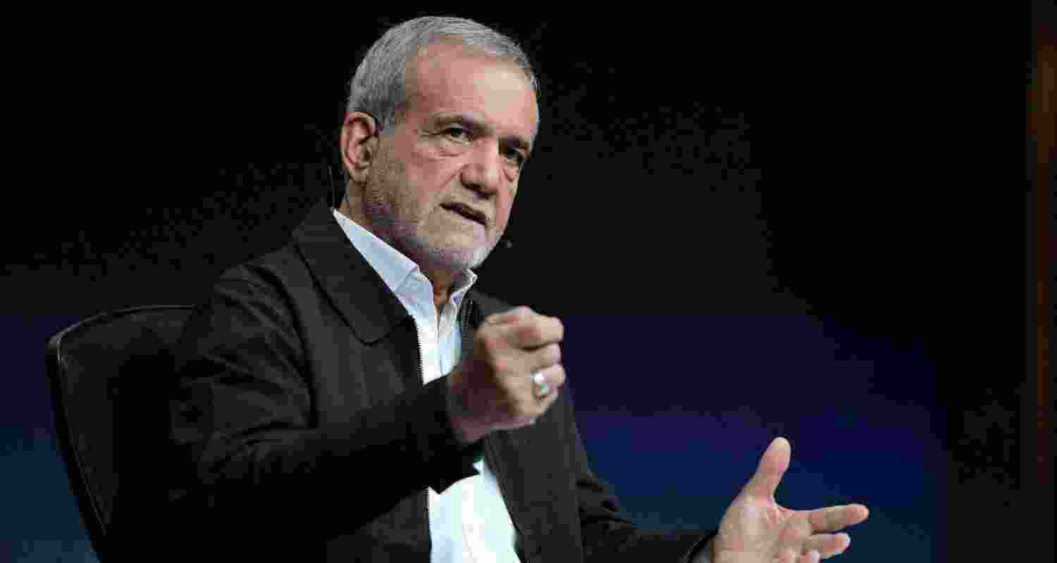 Iran President Masoud Pezeshkian Iran President Masoud Pezeshkian